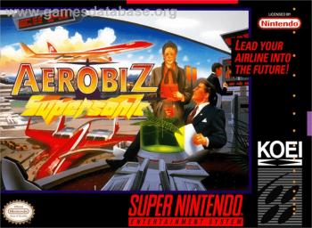 Cover Aerobiz Supersonic for Super Nintendo